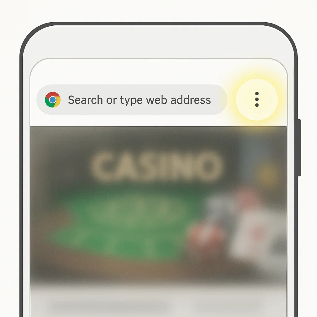 Anleitung Schritt 1 für Android