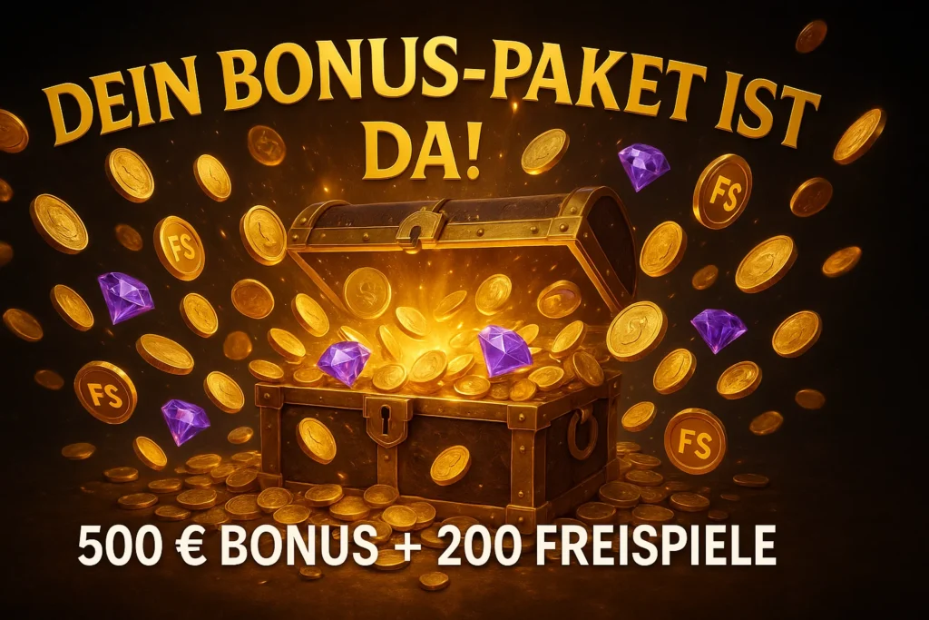 Boomerang Casino Bonus Paket: 500 € + 200 Freispiele